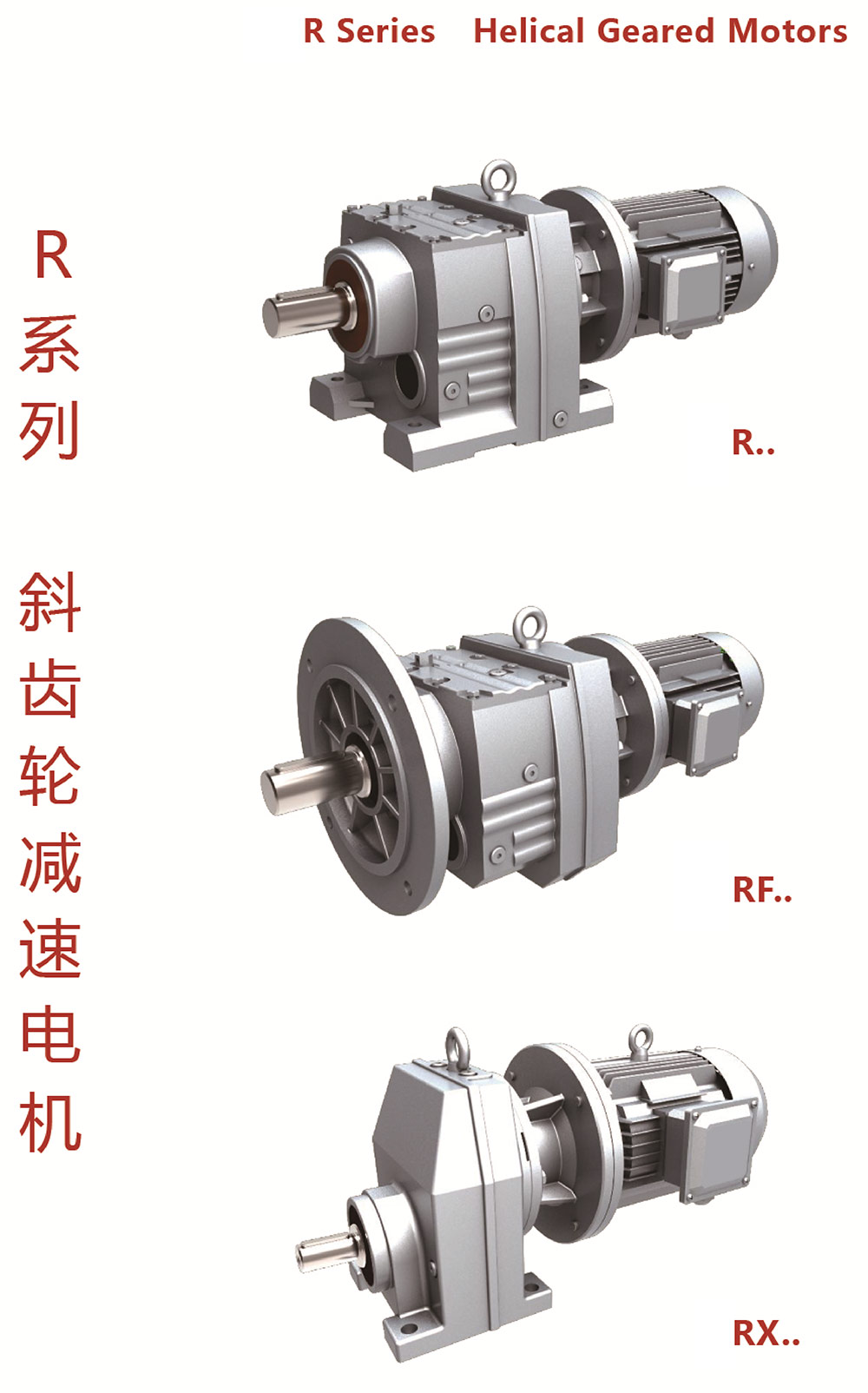 R系列斜齒輪減速電機